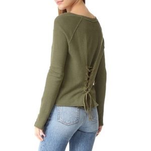 Pam&Gela Army Green Sweatshirt